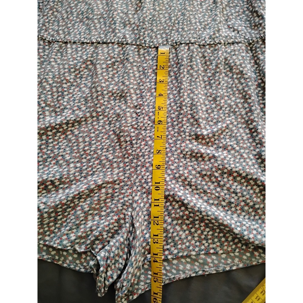 🌸American Rag Floral Sleeveless Ditzy Romper peasant indie Boho whimsygoth - Picture 6 of 7